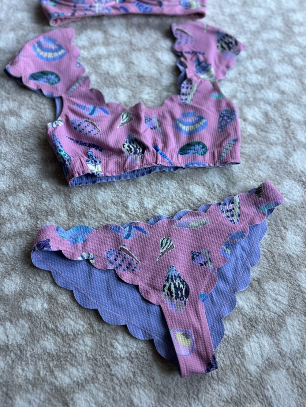 Marysia Dawn Shell Print Bikini Swim Lot sz. XS - Picture 3 of 7